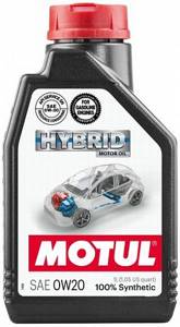 MOTUL HYBRID 0w20 SN/RC/GF-5 1л. синтетика, масло моторное для гибридных а/м